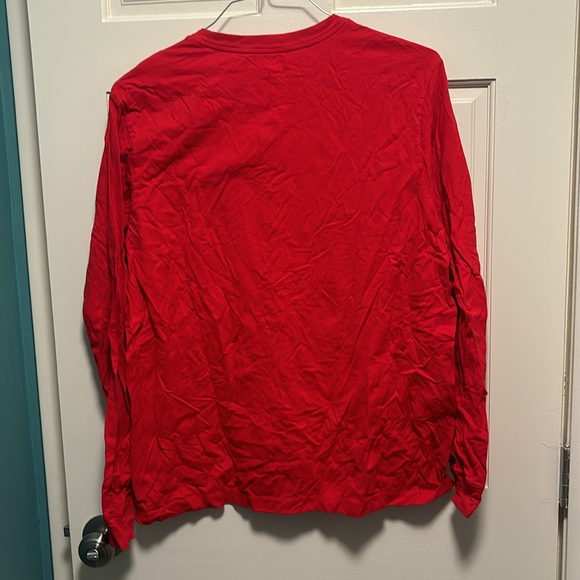 Nike Red Long Sleeve T Shirt - Picture 4 of 4